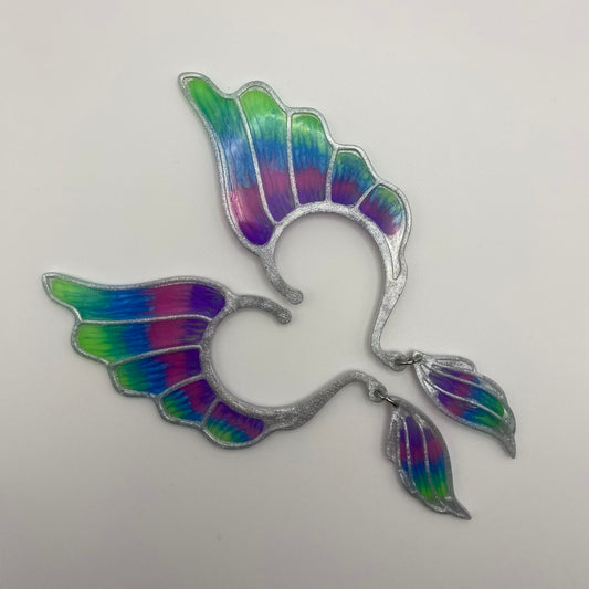 Ear Wings - Whimsical Creations Resin Fantasy Ear Cuffs - Irie