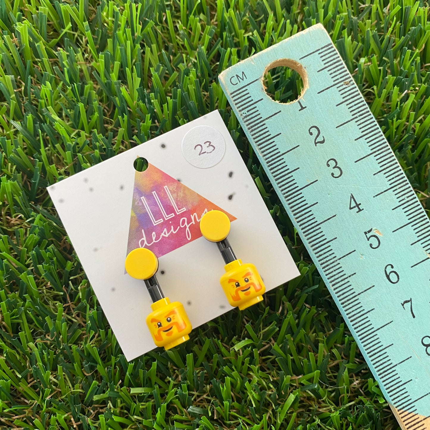 Brick Head Earrings - #23 Nautical Nick