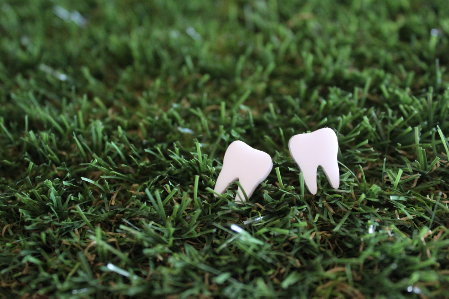 Wisdom Teeth Earrings. Quirky Earrings. Fun Earrings. Handmade Stud Earrings. Life's too short to wear boring Jewellery. Live Laugh Love.