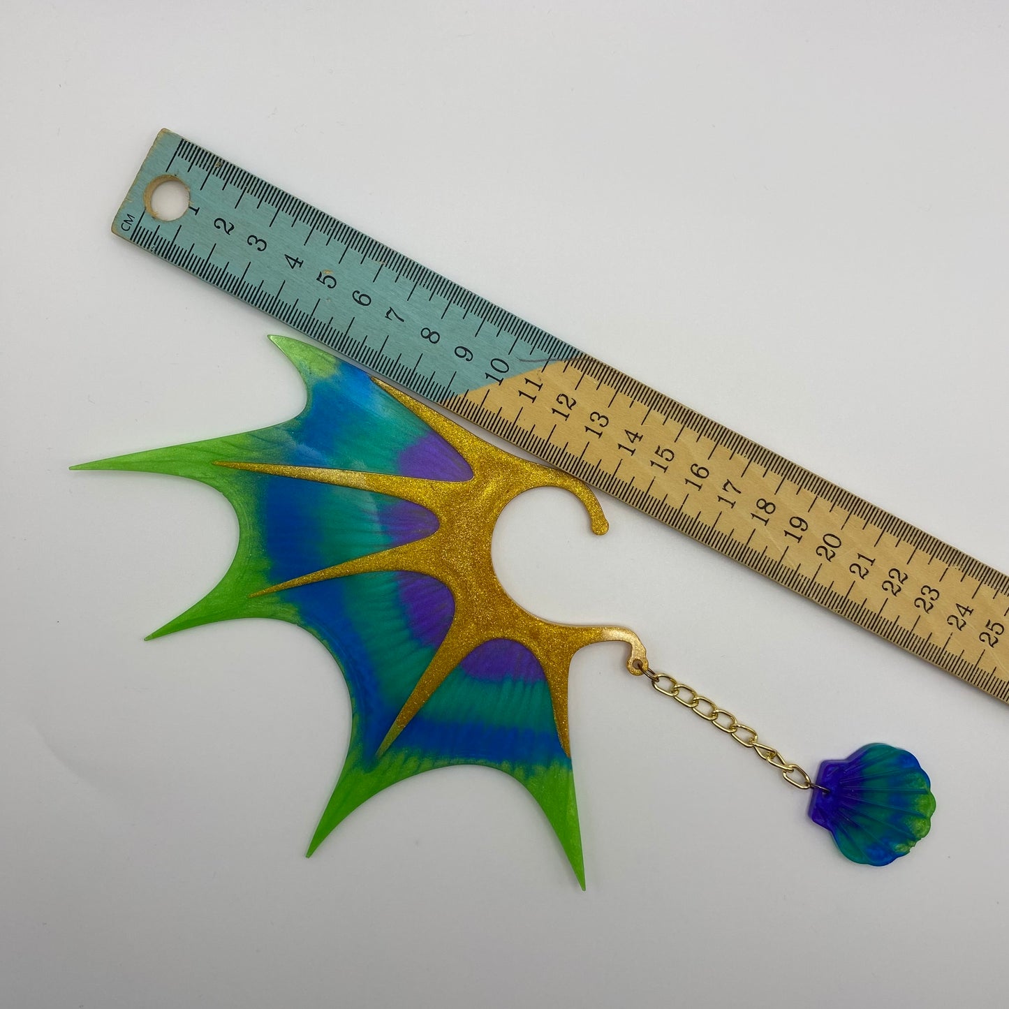 Ear Wings - Whimsical Creations Resin Fantasy Ear Cuffs - Indira