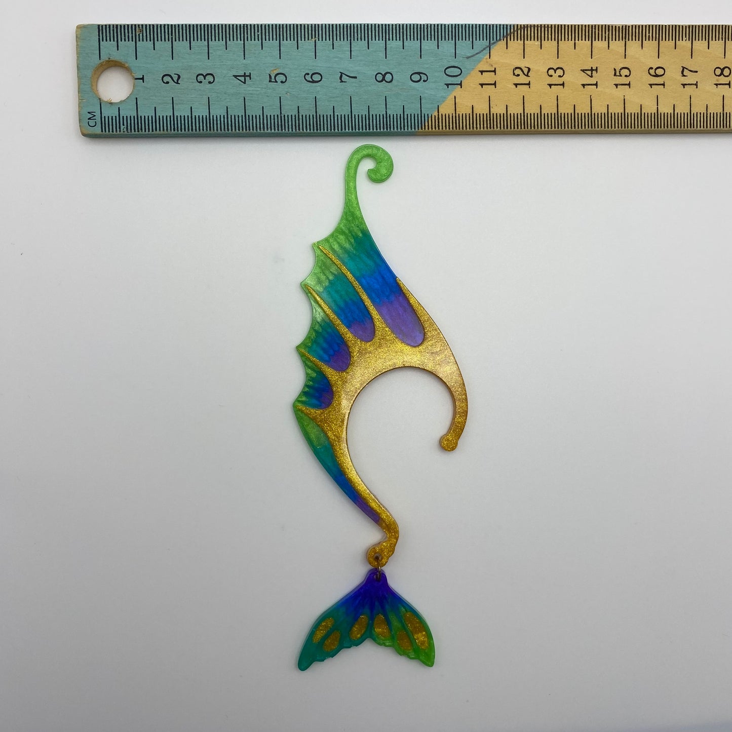 Ear Wings - Whimsical Creations Resin Fantasy Ear Cuffs - Lulabelle