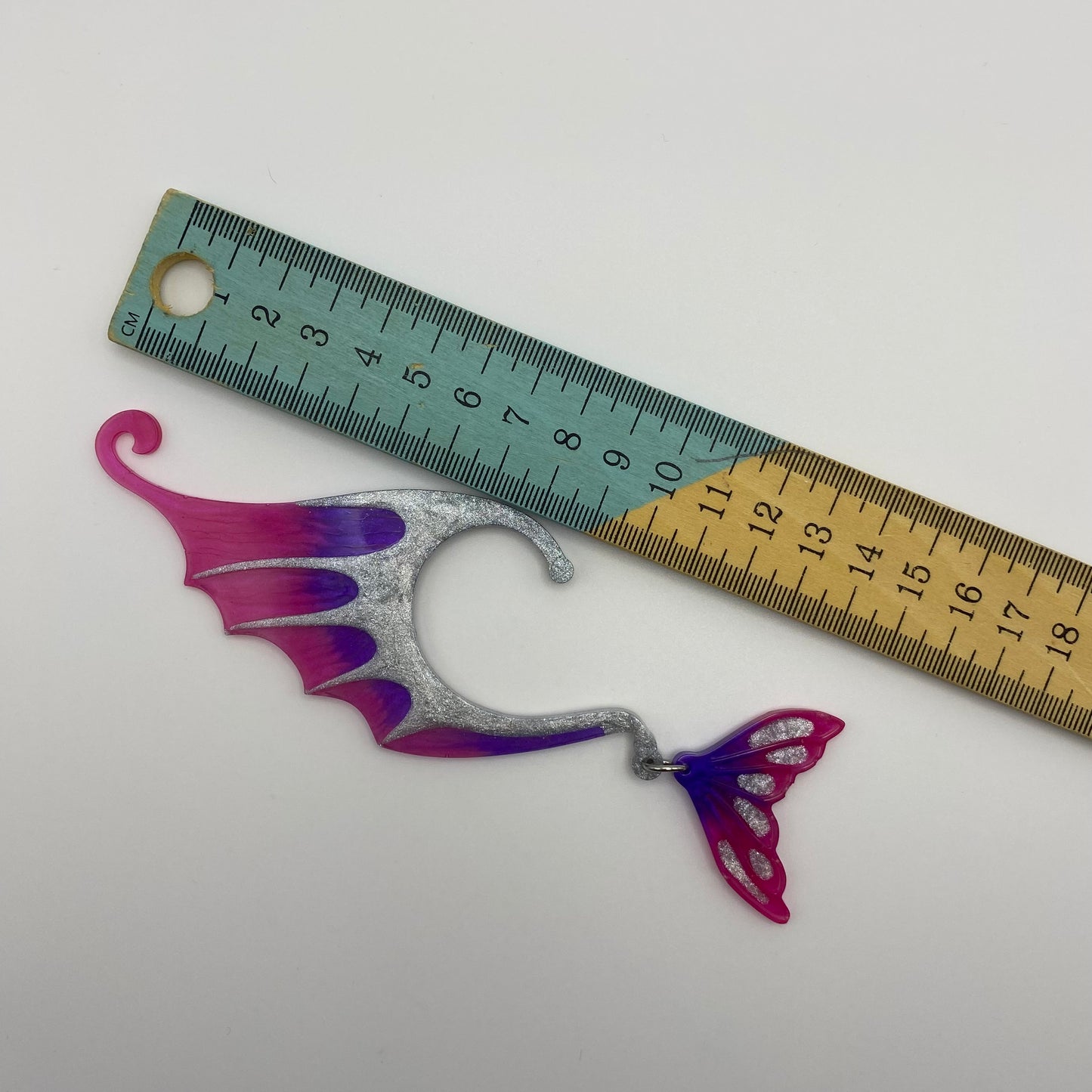 Ear Wings - Whimsical Creations Resin Fantasy Ear Cuffs - Ariel