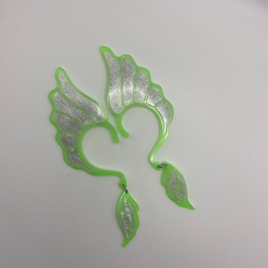Ear Wings - Whimsical Creations Resin Fantasy Ear Cuffs - Theia