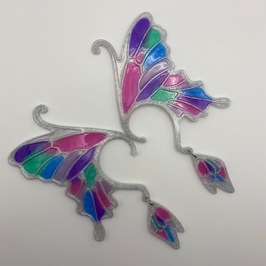Ear Wings - Whimsical Creations Resin Fantasy Ear Cuffs - Aurora