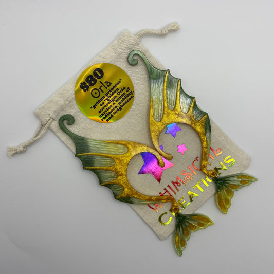 Ear Wings - Whimsical Creations Resin Fantasy Ear Cuffs - Orla