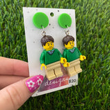 Green Sweater Gregory Brick Character - Featuring Green Tops!