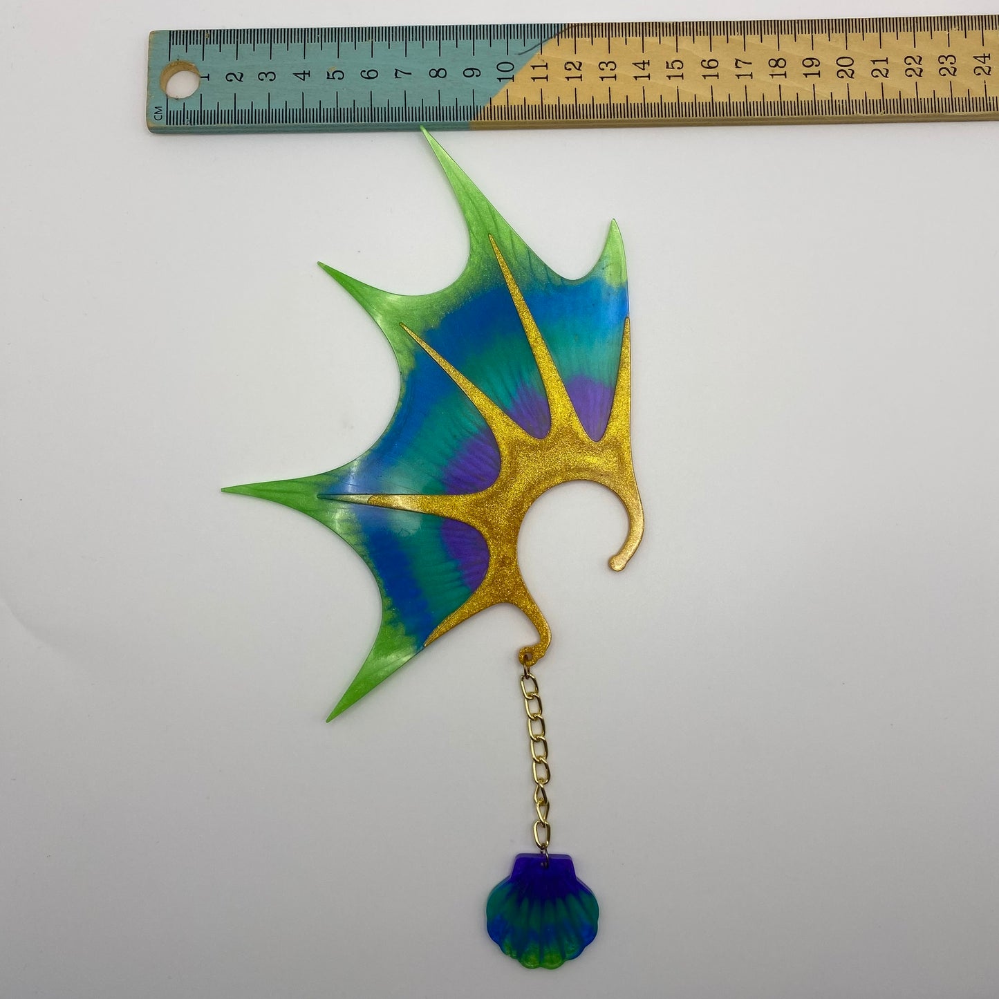 Ear Wings - Whimsical Creations Resin Fantasy Ear Cuffs - Indira