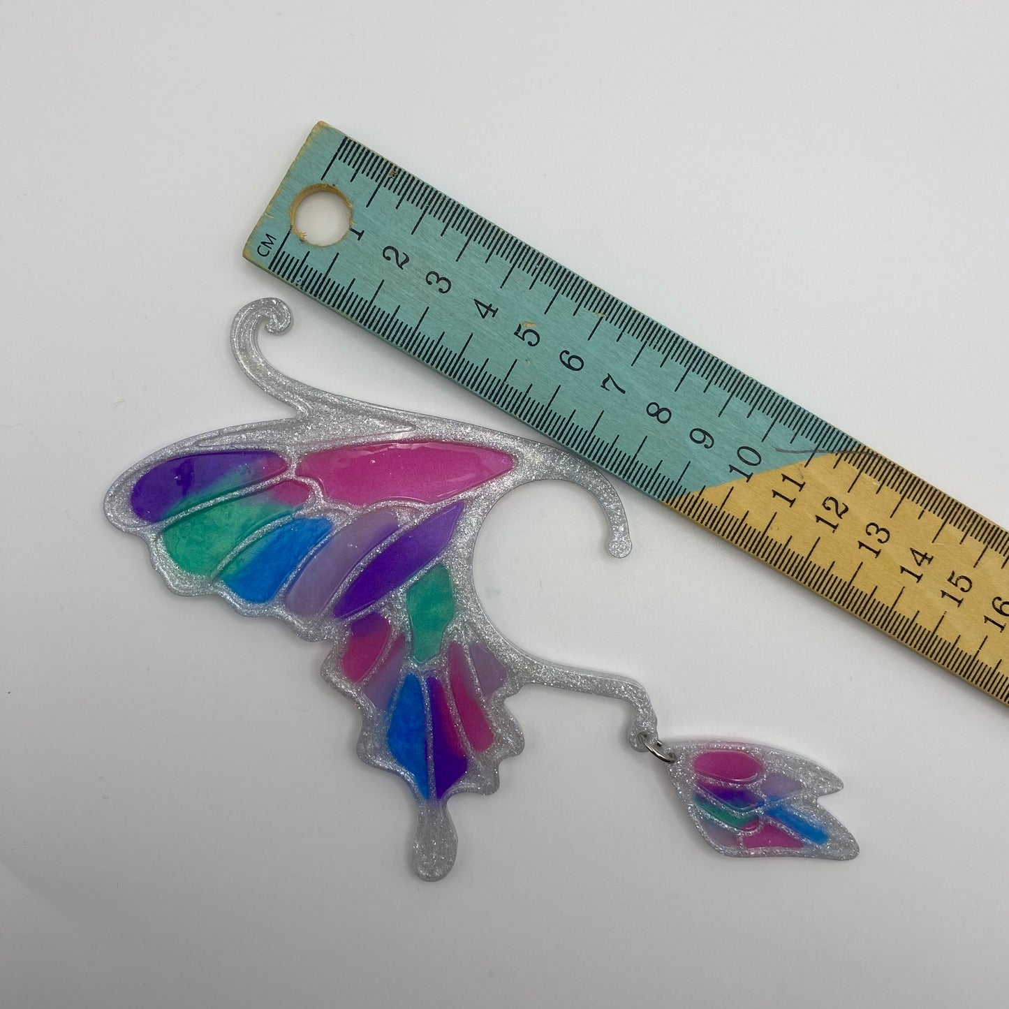 Ear Wings - Whimsical Creations Resin Fantasy Ear Cuffs - Aurora