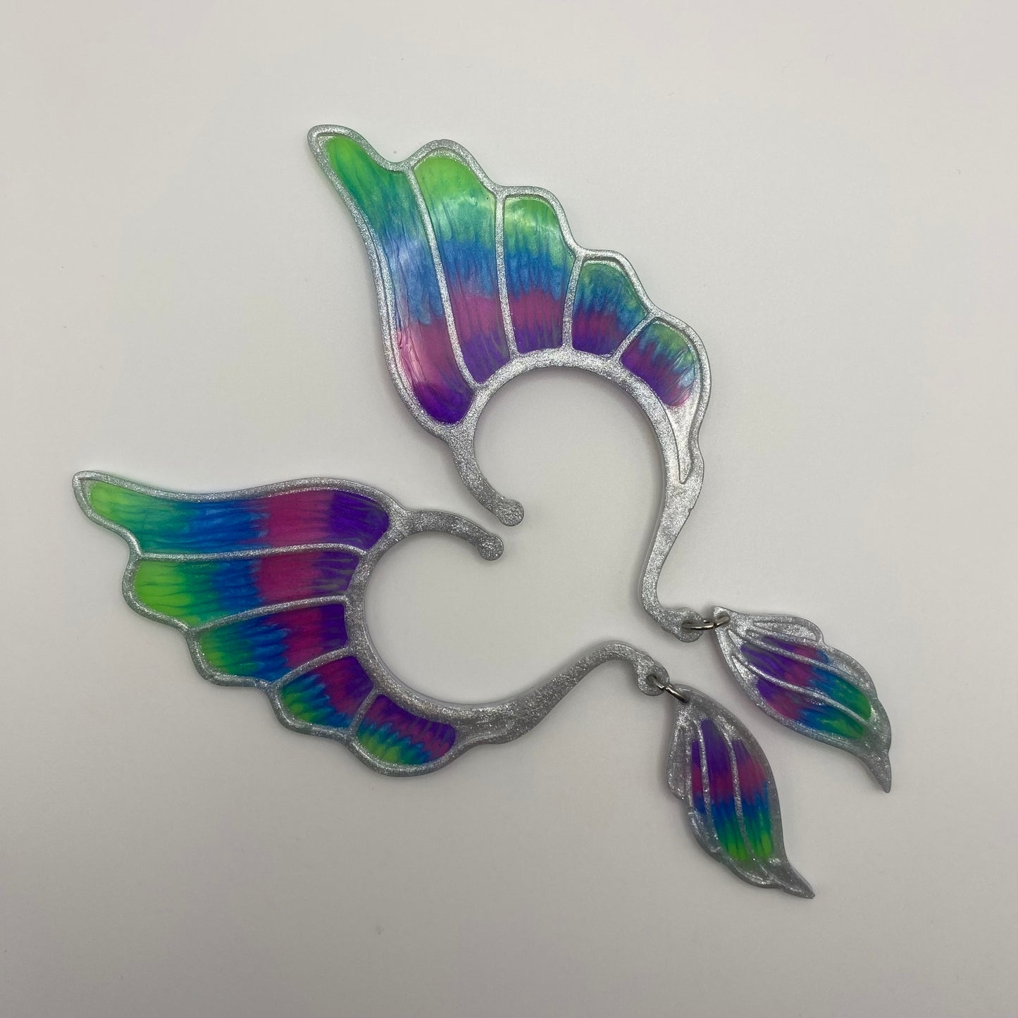 Ear Wings - Whimsical Creations Resin Fantasy Ear Cuffs - Irie