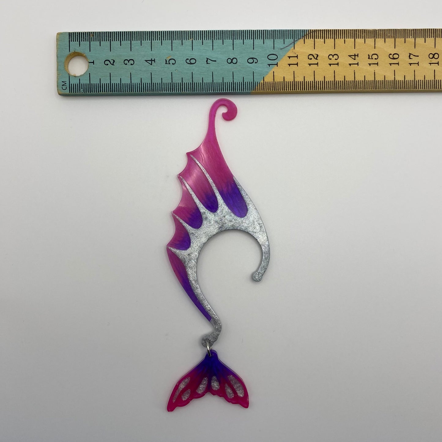Ear Wings - Whimsical Creations Resin Fantasy Ear Cuffs - Ariel