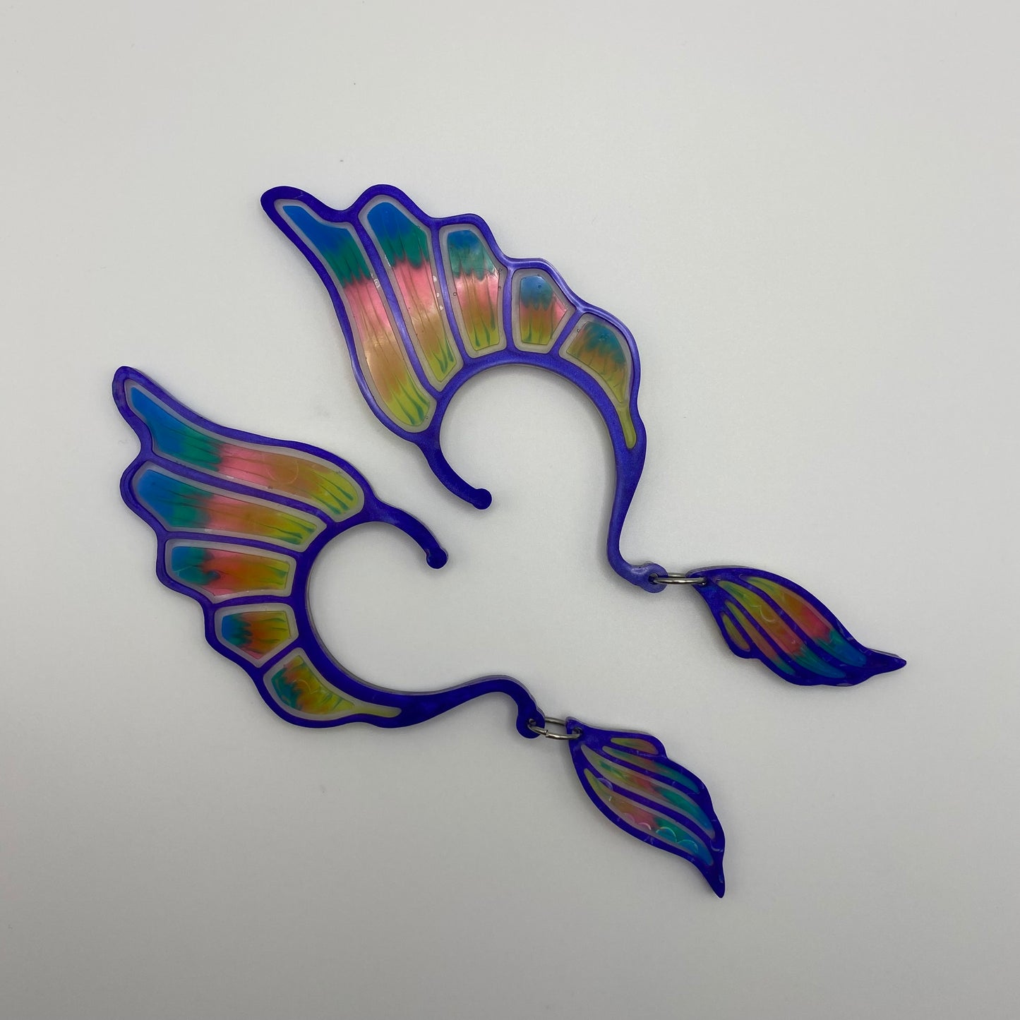 Ear Wings - Whimsical Creations Resin Fantasy Ear Cuffs - Elain