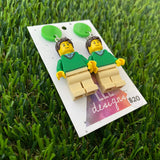 Green Sweater Gregory Brick Character - Featuring Green Tops!