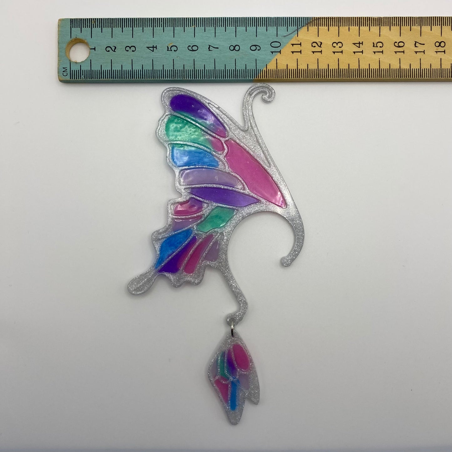 Ear Wings - Whimsical Creations Resin Fantasy Ear Cuffs - Aurora