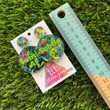 Subtle AF Dangle Earrings Featuring Rainbow Confetti Top - Part of our AF Range!