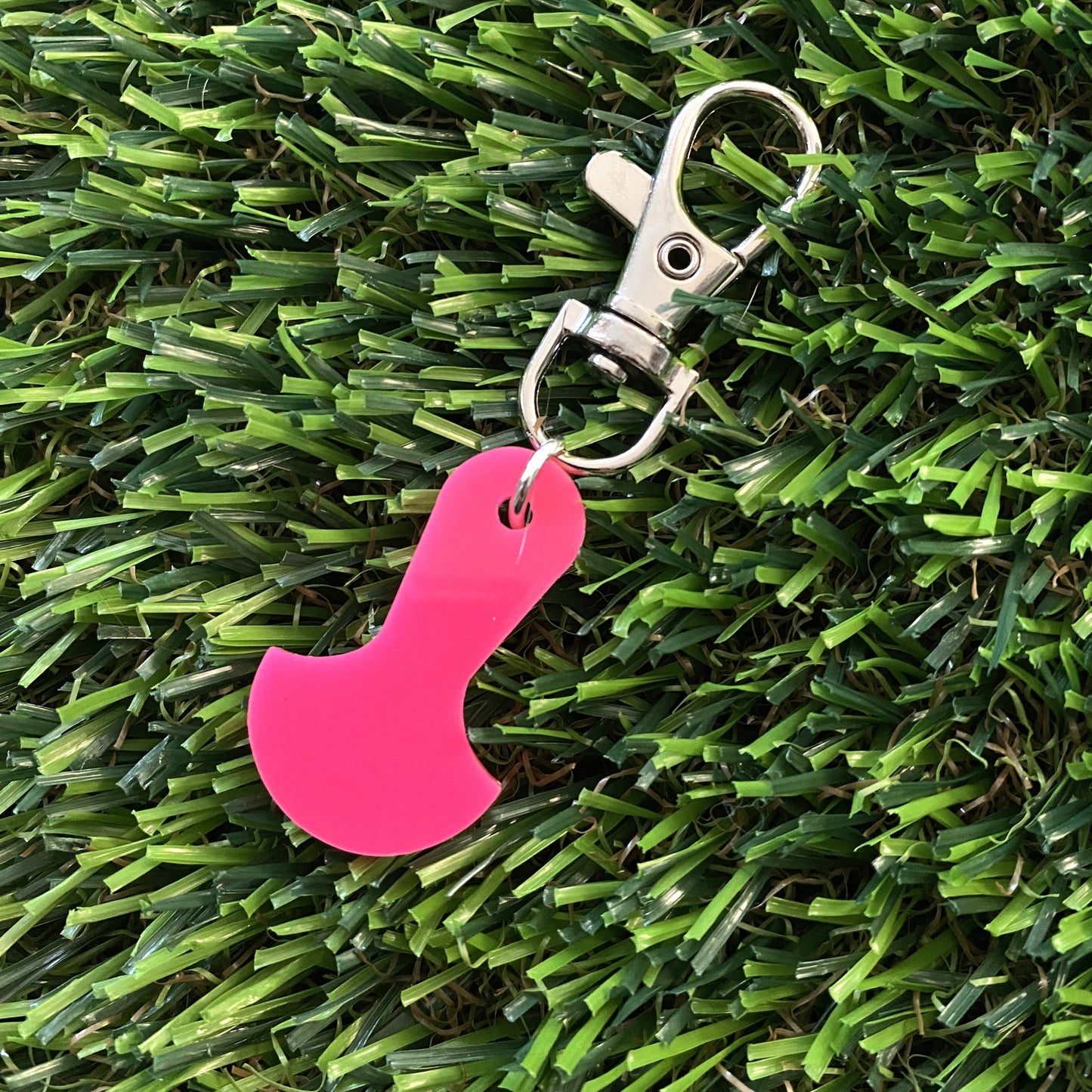 Trolley Keys - Colourful Acrylic Trolley Keys on Lobster Clasps with Swivels.