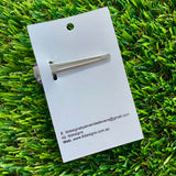 Handmade Resin Hair Clip - Lavender Multi Glitter Bubble Hair Clip!