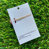 Handmade Resin Hair Clip - Neon Glitter Pink Bubble Hair Clip!