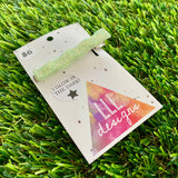 Handmade Resin Hair Clip - Glow In Dark Bar Hair Clip!