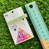 Handmade Resin Hair Clip - Glow In Dark Bar Hair Clip!