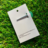 Handmade Resin Hair Clip - Glitter Green Bubble Hair Clip Featuring a Glitter Pink Bow!