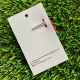 Handmade Resin Hair Clip - Glitter Red - Large Chunky Bow Hair Clip!