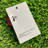 Handmade Resin Hair Clip - Regular Pink - Medium Chunky Bow Hair Clip!