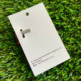 Handmade Resin Hair Clip - Glitter Red - Medium Chunky Bow Hair Clip!