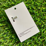 Handmade Resin Hair Clip - Regular Pink - Small Chunky Bow Hair Clip!