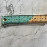 Resin Keyring / Bagtag - Purple cable featuring Pink & Purple Daisy and Rainbow Confetti Smiling Flower! (3)