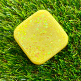 Resin Square Dish - Chunky Yellow Glitter! Brighten Up Your Life with this Bold and Fun Piece!