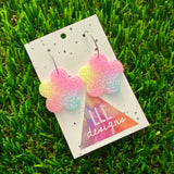 Resin Earrings - chameleon