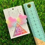 Resin Earrings - chameleon