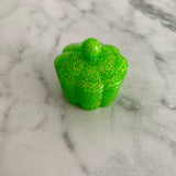 Resin Jewellery Jar - Glitter Green! Perfect for Keeping your Favourite Piece of Jewellery!