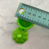 Resin Jewellery Jar - Glitter Green! Perfect for Keeping your Favourite Piece of Jewellery!