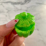 Resin Jewellery Jar - Glitter Green! Perfect for Keeping your Favourite Piece of Jewellery!