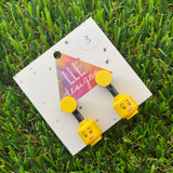 Brick Head Earrings - #3 Babelicious Betty