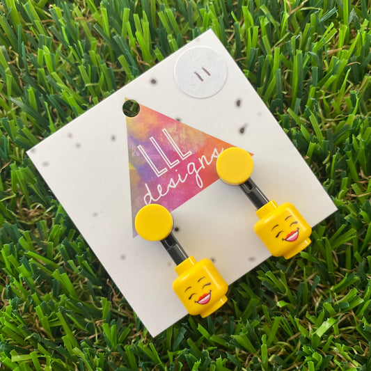 Brick Head Earrings - #11 Joyful Joyce