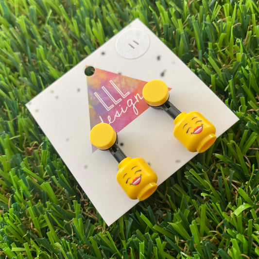Brick Head Earrings - #11 Joyful Joyce