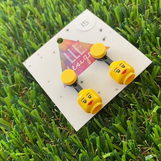Brick Head Earrings - #15 Sassy Siobhan
