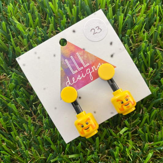 Brick Head Earrings - #23 Nautical Nick