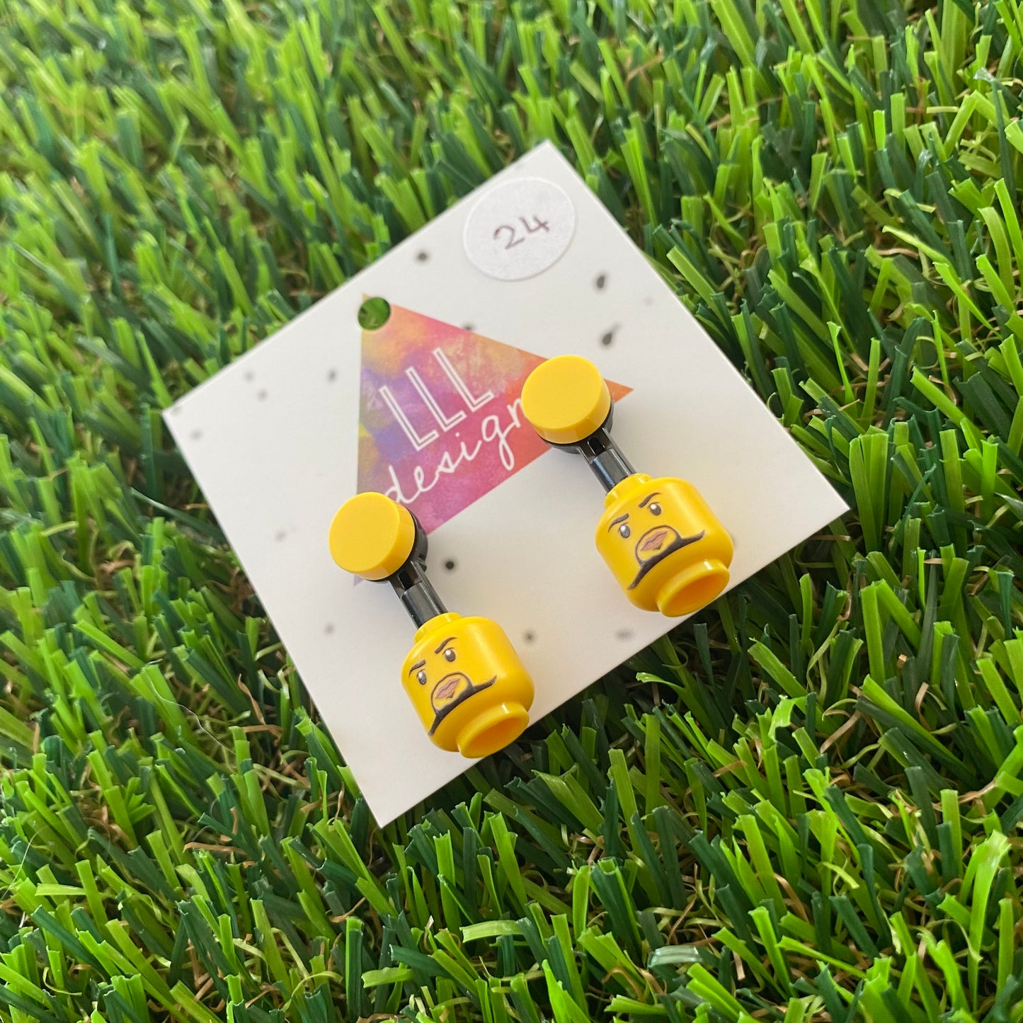 Brick Head Earrings - #24 Shady Sal