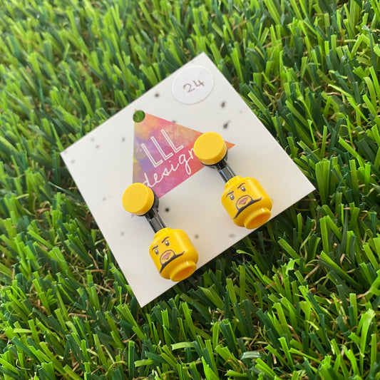 Brick Head Earrings - #24 Shady Sal