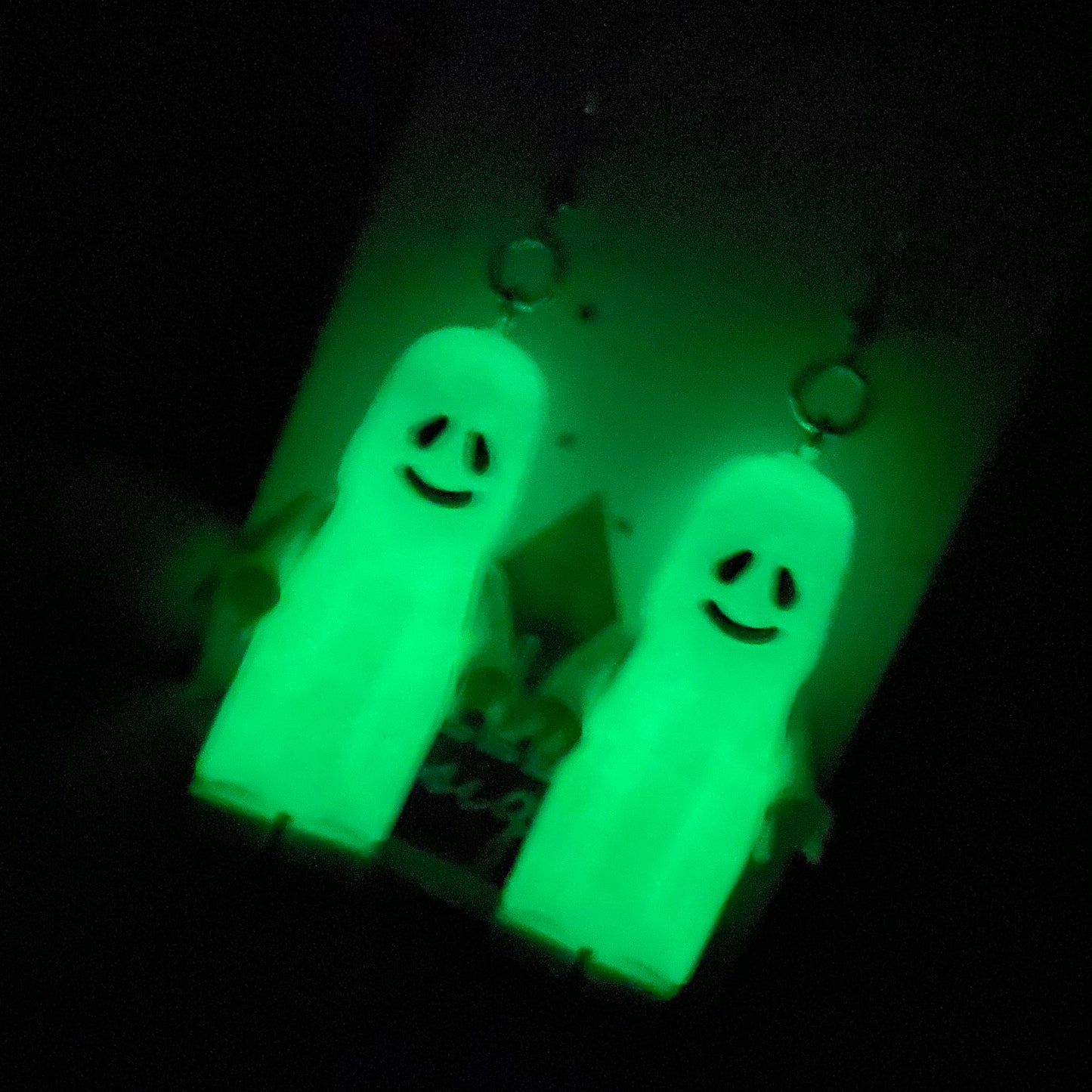 Brick Person Earrings - #31 Ghost Gordon