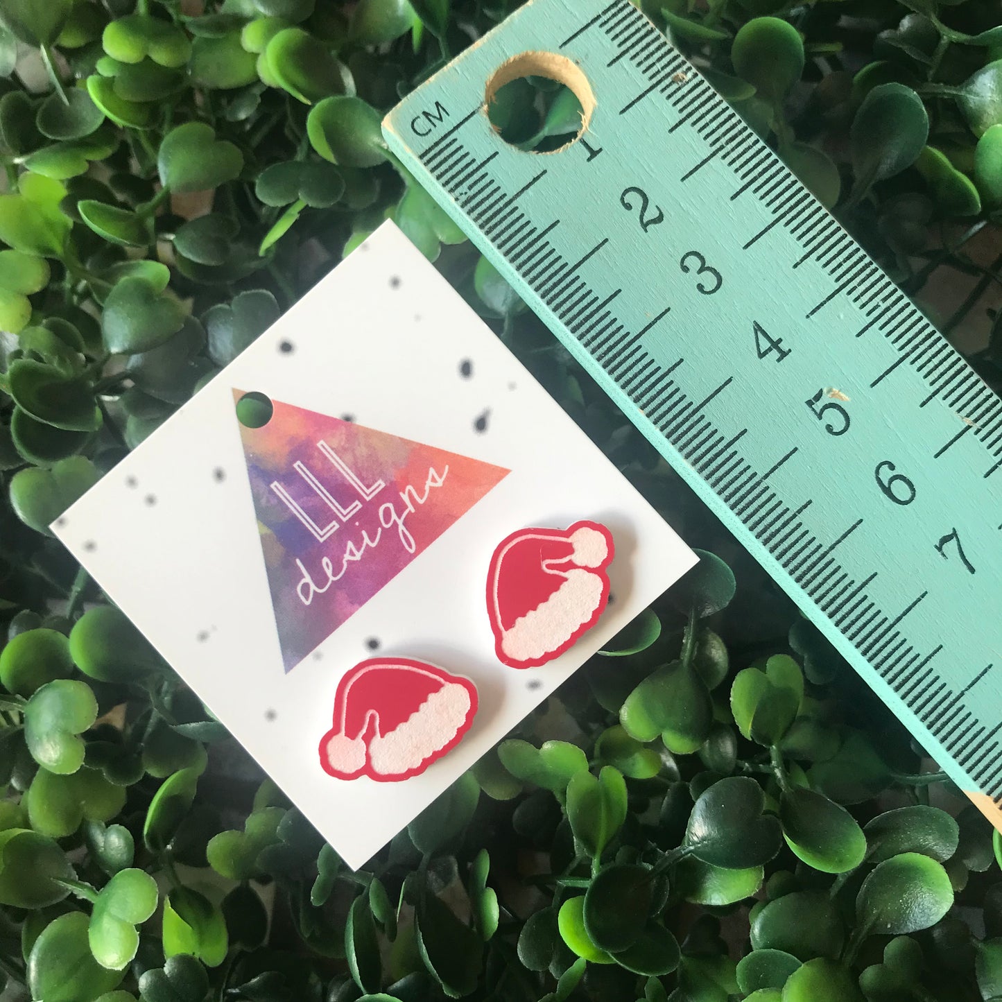 Santa Hat Christmas Stud Earrings - Super Cute Festive Earrings