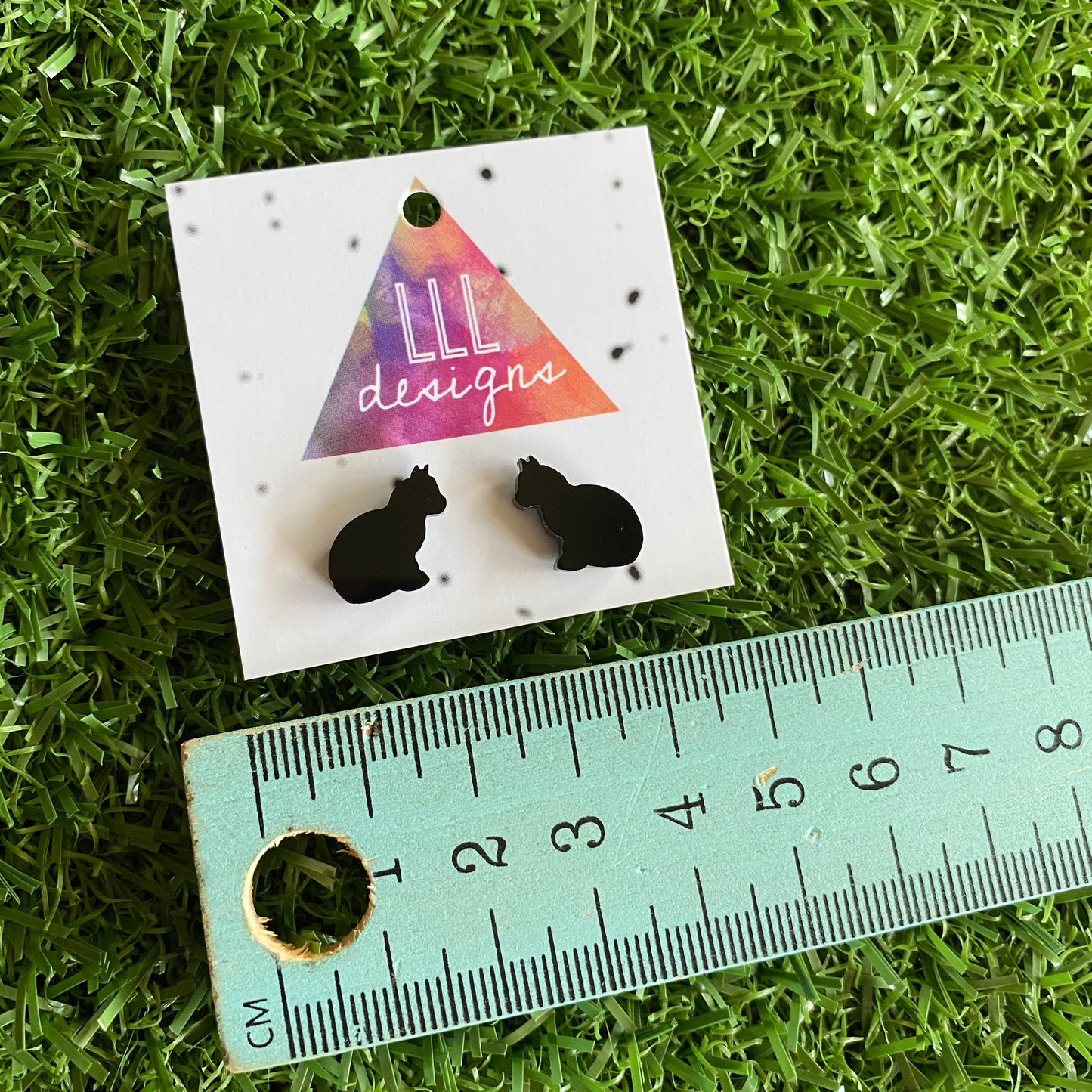 Crazy Cute Kitty Earrings. Black Cat Earrings. Crazy Cat Lady. Cats Rock. Cats Rule. Life's too short to wear boring Jewellery.