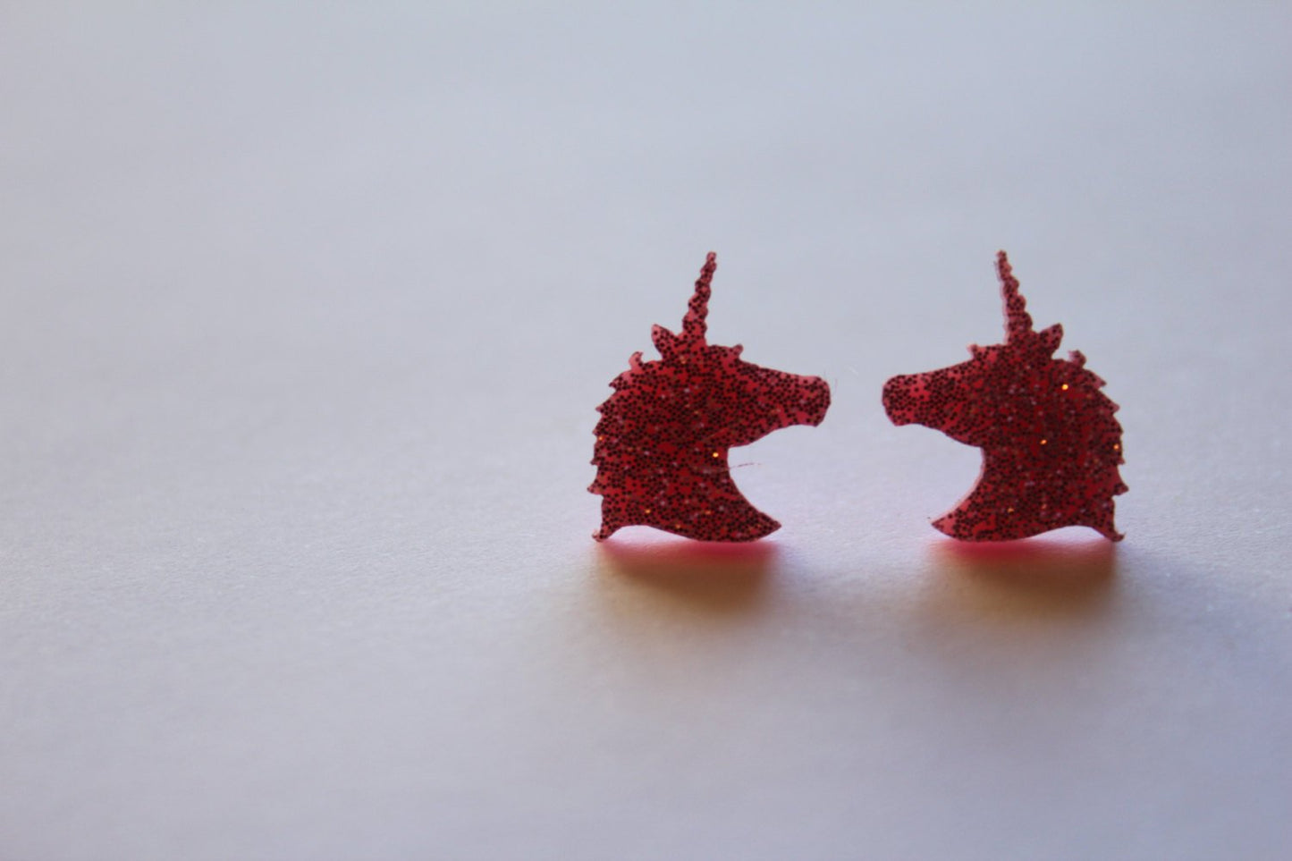 Magical Unicorn Stud Earrings. Life's too short to wear boring Jewellery. Quirky Earrings. Fun Earrings. Bold Earrings. I love unicorns. yay