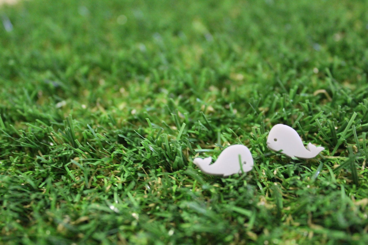 Wonderful Whale Stud Earrings. I Love Whales. Fun Earrings. Life's too short to wear boring Jewellery.