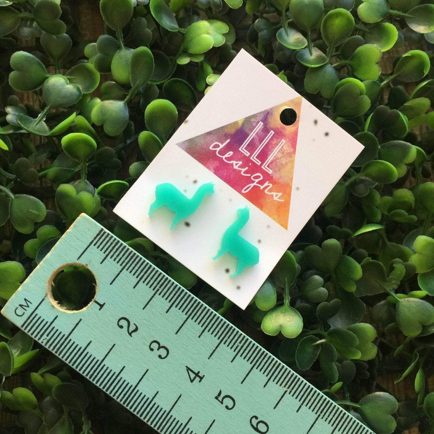 Tiny Llama Earrings/Studs. Alpaca Earrings. Llama Love. Tiny animal earrings/studs. Laser Cut Llama studs/earrings