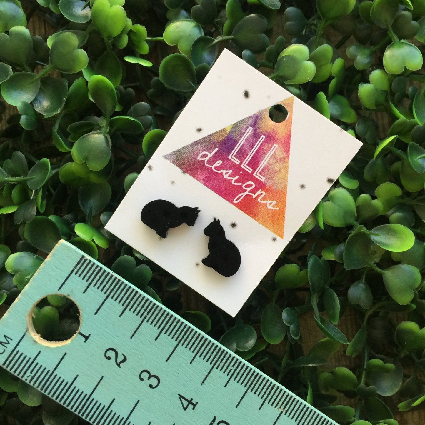 Crazy Cute Kitty Earrings. Black Cat Earrings. Crazy Cat Lady. Cats Rock. Cats Rule. Life's too short to wear boring Jewellery.