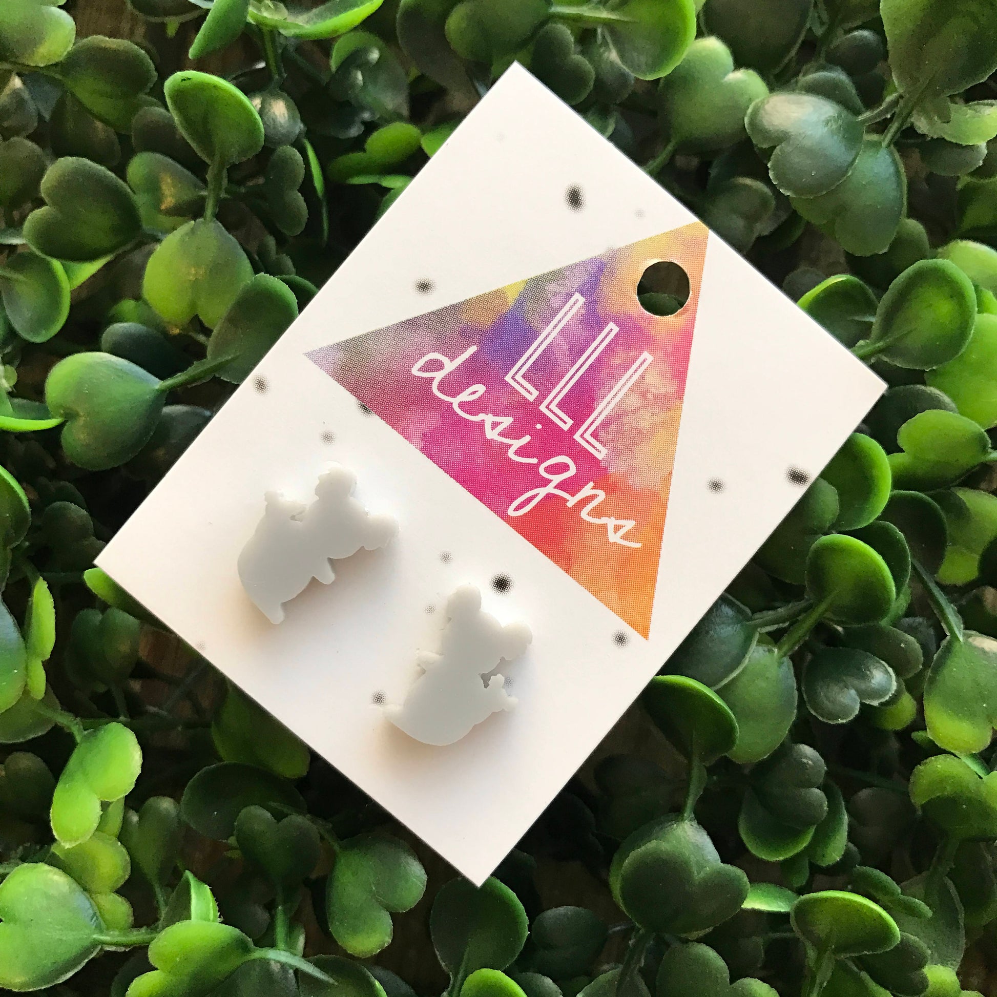 Koala Stud Earrings. Australian Animal Earrings. Oz Studs. Fun Earrings. Quirky and cute studs. Life's too short to wear boring Jewellery!